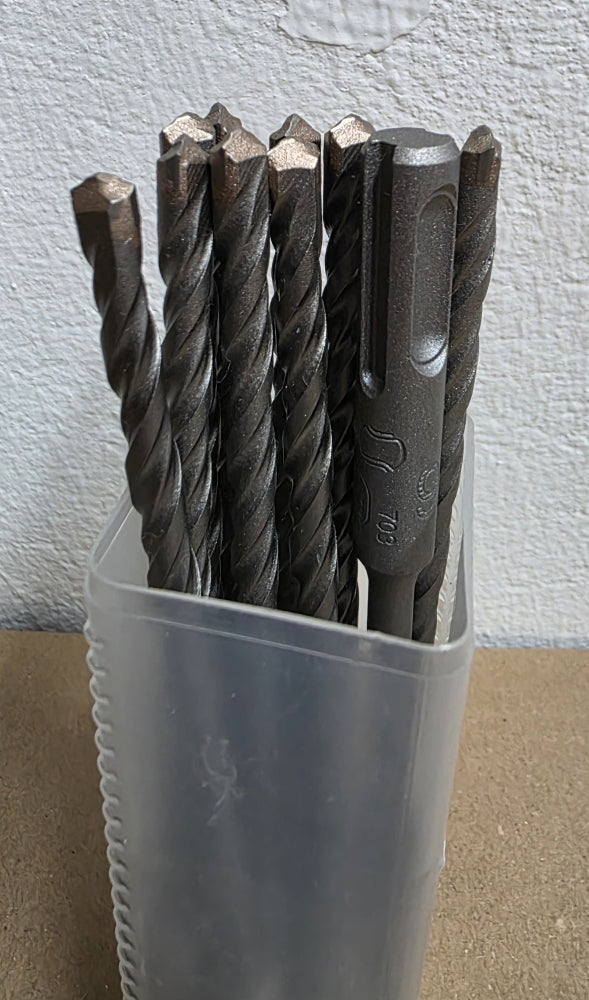 10x HAWERA SDS-plus Hammerbohrer [Ø wählbar]