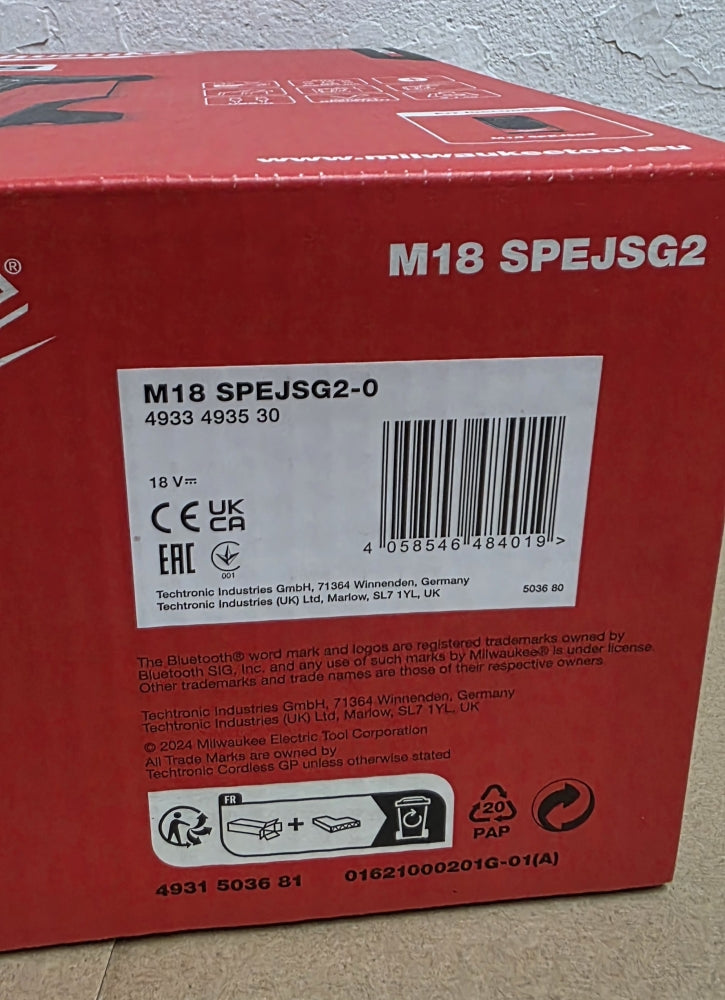 MILWAUKEE M18 Akku-Baustellenlautsprecher SPEJSG2-0 (Bluetooth 5.3, 44 W)