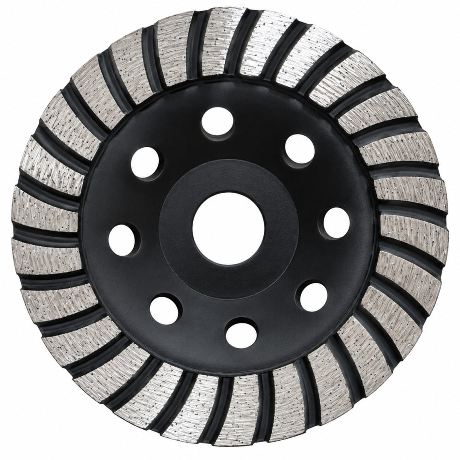 POWER-BLACK Diamantschleiftopf 'Turbo' (Ø 125 x 22,23mm)