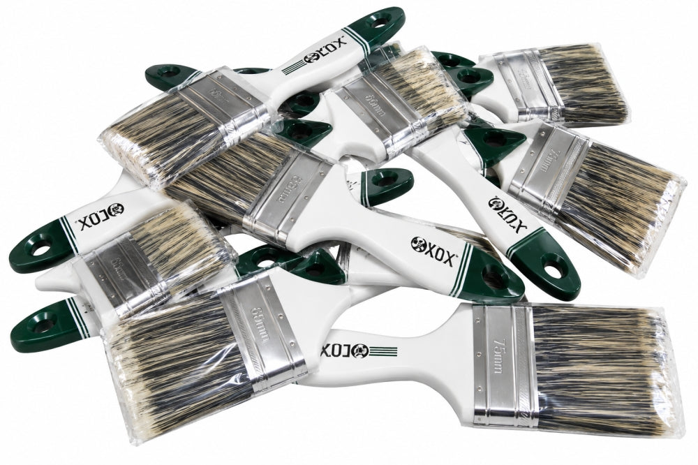 10x LUX Flachpinsel 60 / 75mm breit