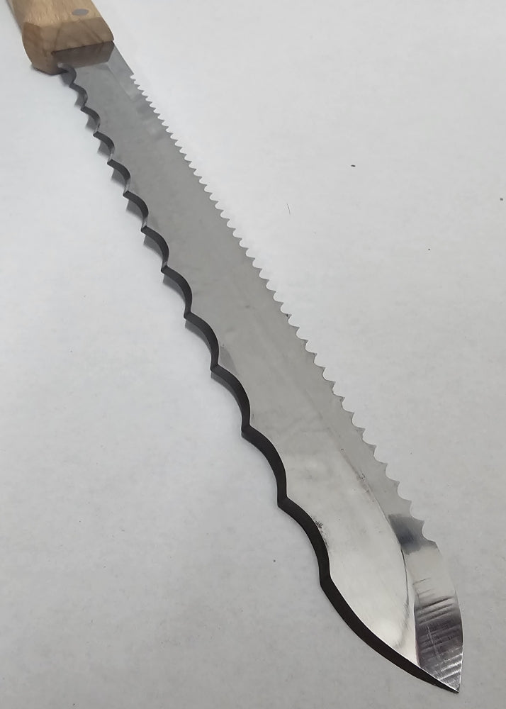 BEAST Dämmstoffmesser Wellenschliff doppelseitig (420mm)