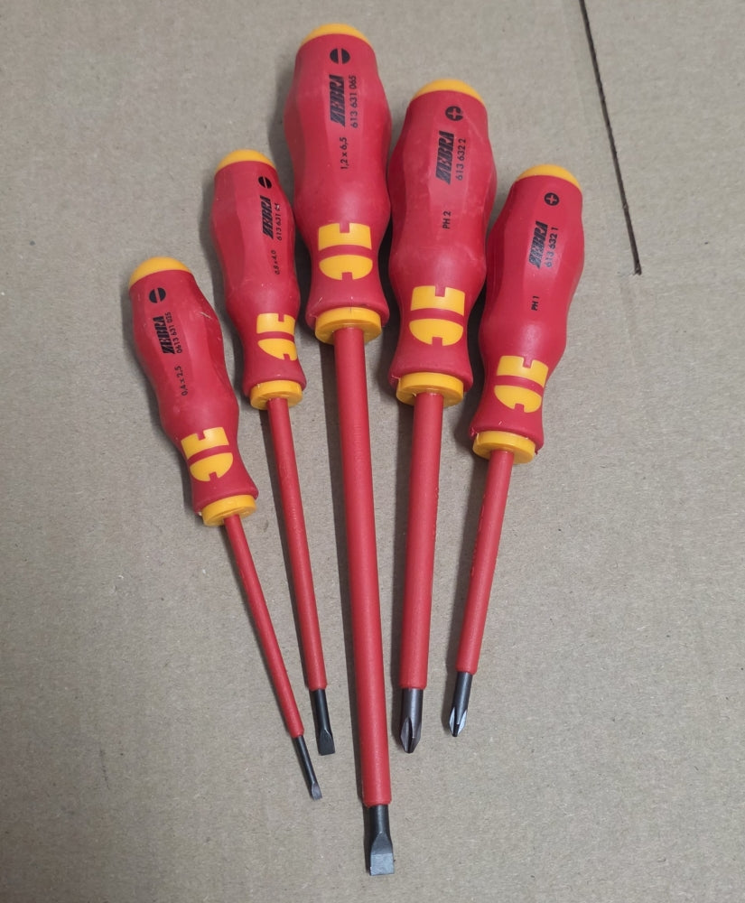 WÜRTH VDE Schraubendreher-Satz 'Zebra' (5-teilig) 061396325