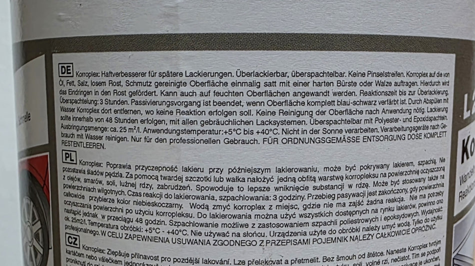 Rostumwandler Korroplex L237 (1000ml)
