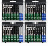 MEISTERCRAFT Stichsägeblätter Satz für Holz / Metall (10-teilig)  / (Art) 4 Sets