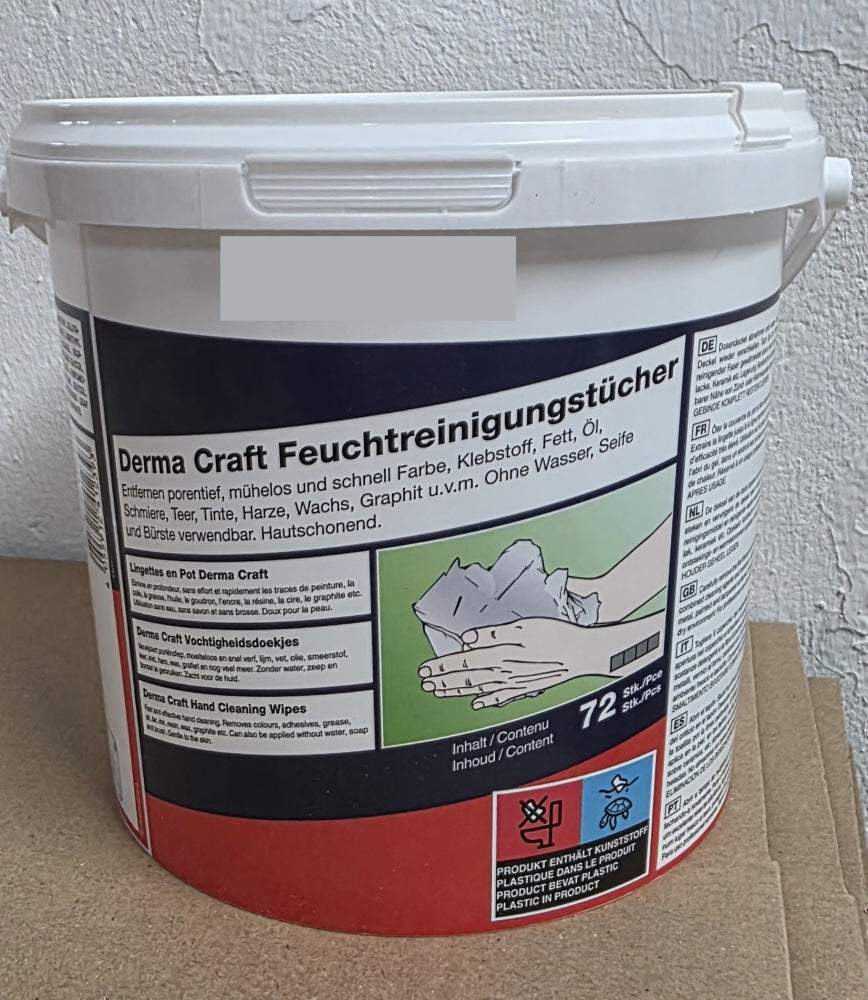 Derma Craft Feucht-Reinigungstücher (72 Stück)