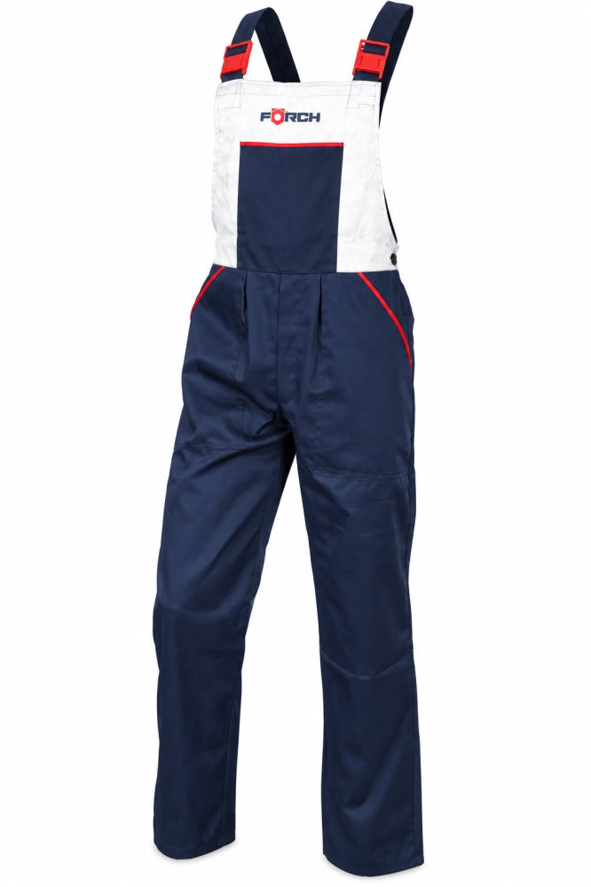 FÖRCH KFZ Latzhose navyblau (atmungsaktiv, 4 Taschen) [Gr. wählbar]
