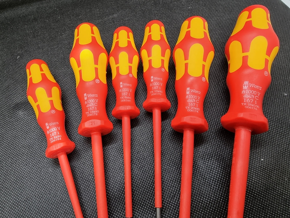 WERA Torx Schraubendreher Satz VDE (6-teilig)