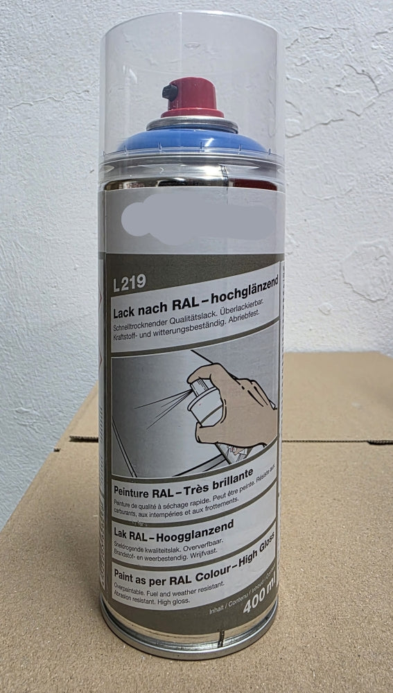 Sprühlack RAL 5015 Himmelblau hochglänzend L219 (400ml)