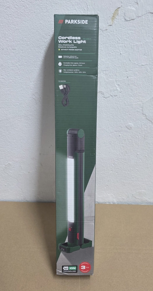 PARKSIDE LED-Akku-Arbeitsleuchte PAS 4000 A1 (600lm / 2× 2.000mAh)