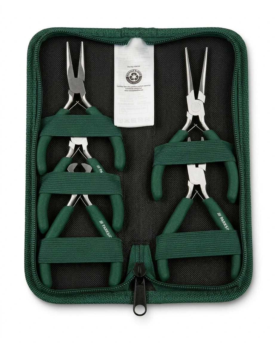 PARKSIDE Feinmechaniker-Zangenset (5-teilig) mit Tasche