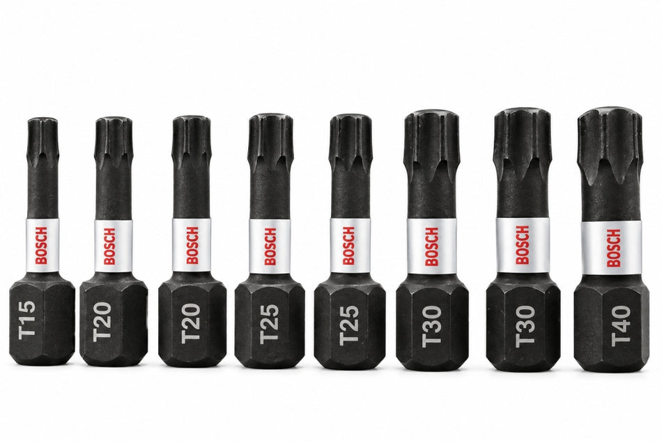 BOSCH Impact Torx Bit-Sortiment (8-teilig)