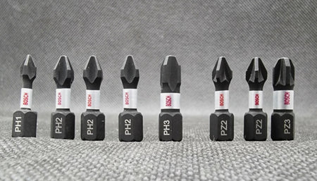 BOSCH Impact Kreuz Bit-Sortiment (8-teilig)
