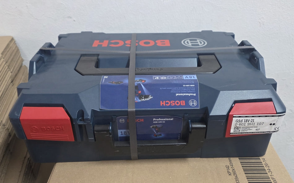 BOSCH 18V Akku-Schlagbohrschrauber 'GSB 18V-21' (2x2,0Ah) L-BOXX NEU