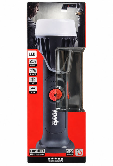 KWB Akku-Umgebungs-Leuchte mit SMD LED (999 Lumen)