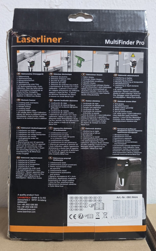 LASERLINER Ortungsgerät 'MultiFinder Pro'