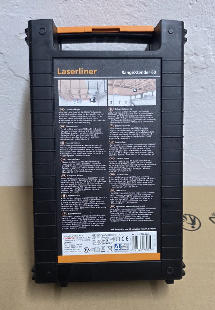 LASERLINER Laserempfänger für Linienlaser 'RangeXtender 60'