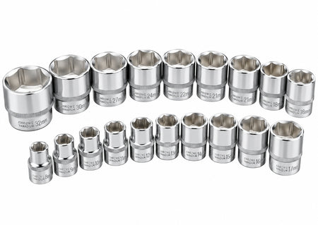 GEDORE red Steckschlüssel Satz (17-teilig) 1/2 Zoll kurz