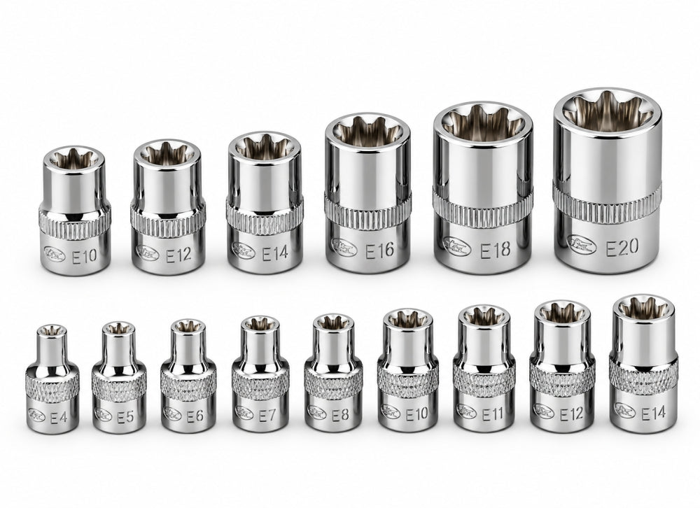 VIGOR Aussen Torx Steckschlüssel Satz (13-teilig)