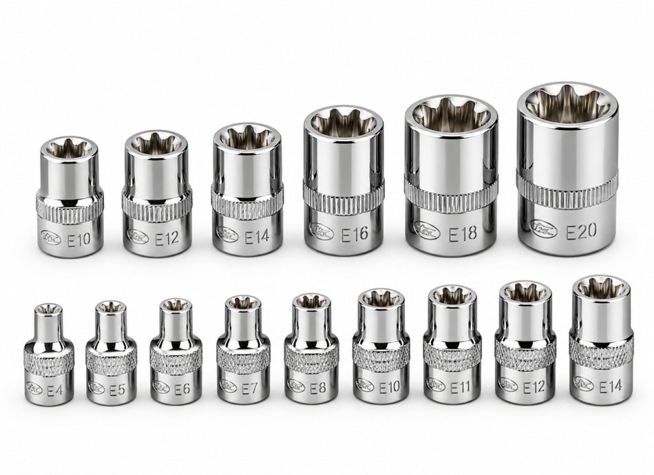 VIGOR Aussen Torx Steckschlüssel Satz (13-teilig)