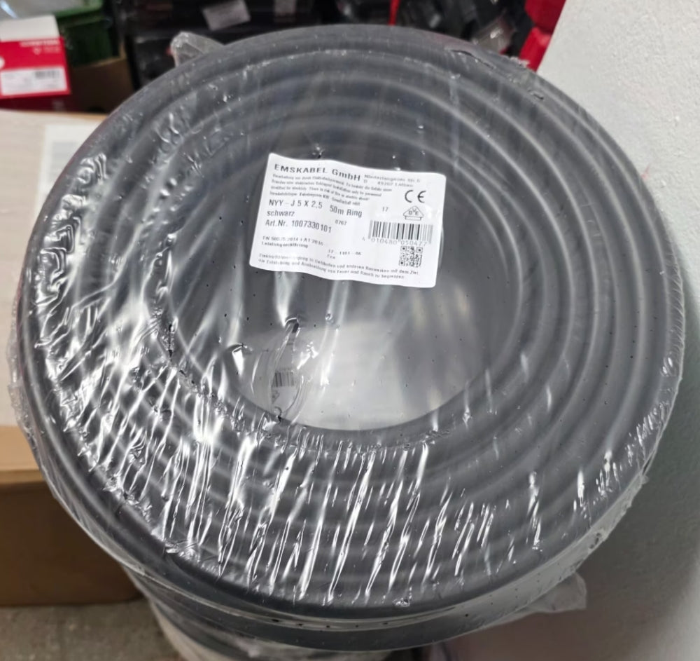 Erdkabel 5x2,5mm 50m 