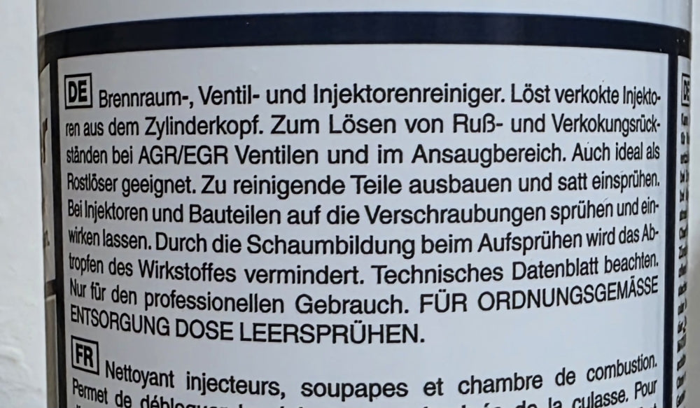 Injektorenreiniger Spray R579 (500ml)