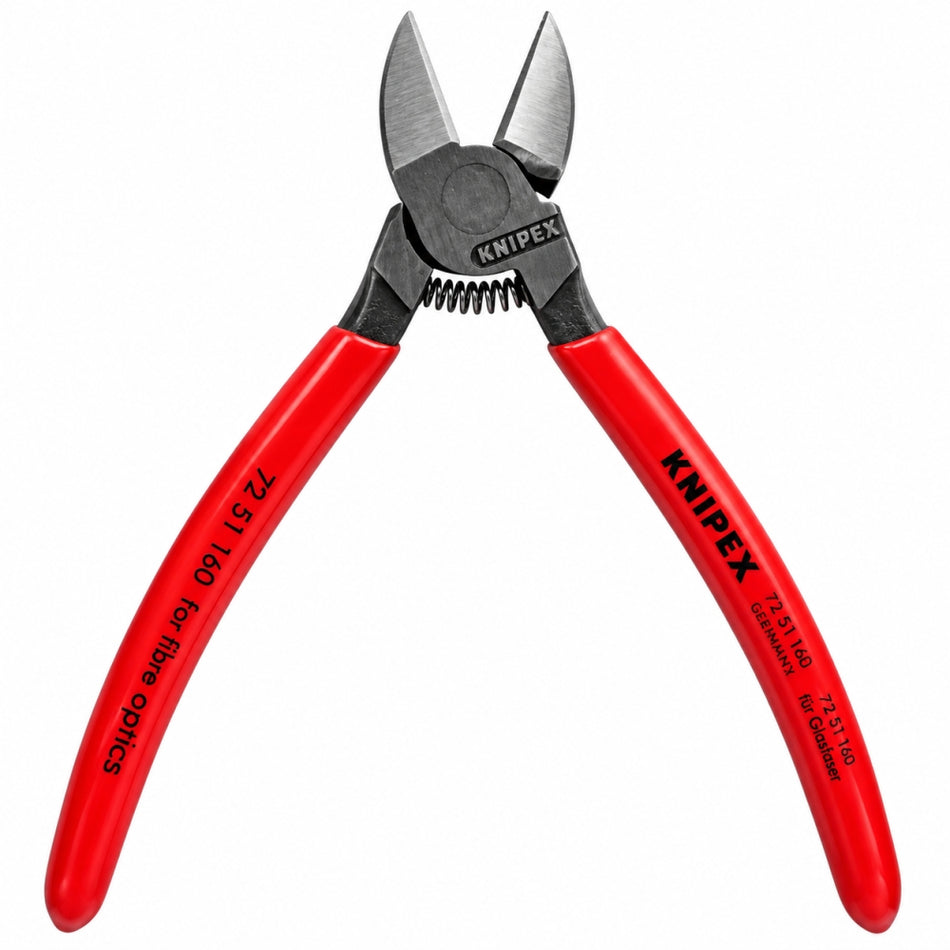 KNIPEX Seitenschneider für Lichtwellenleiter 'Glasfaserkabel' (160 mm) 7251160