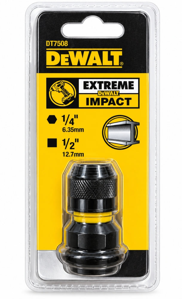 DEWALT Schlagschrauber-Adapter Bitaufnahme (1/2" auf 1/4")