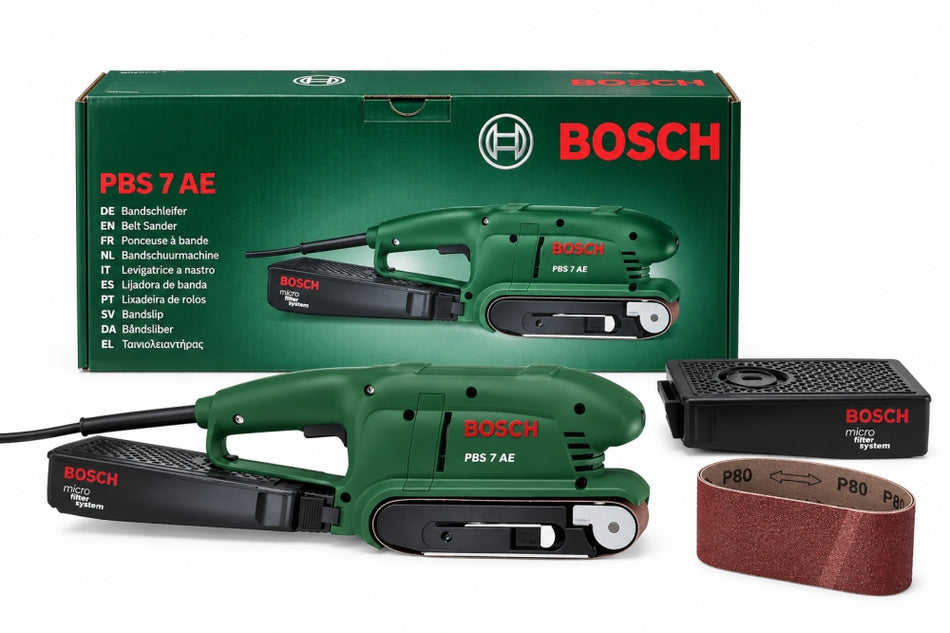 BOSCH Bandschleifer PBS 7 AE (600 Watt / 75 x 457 mm) NEU