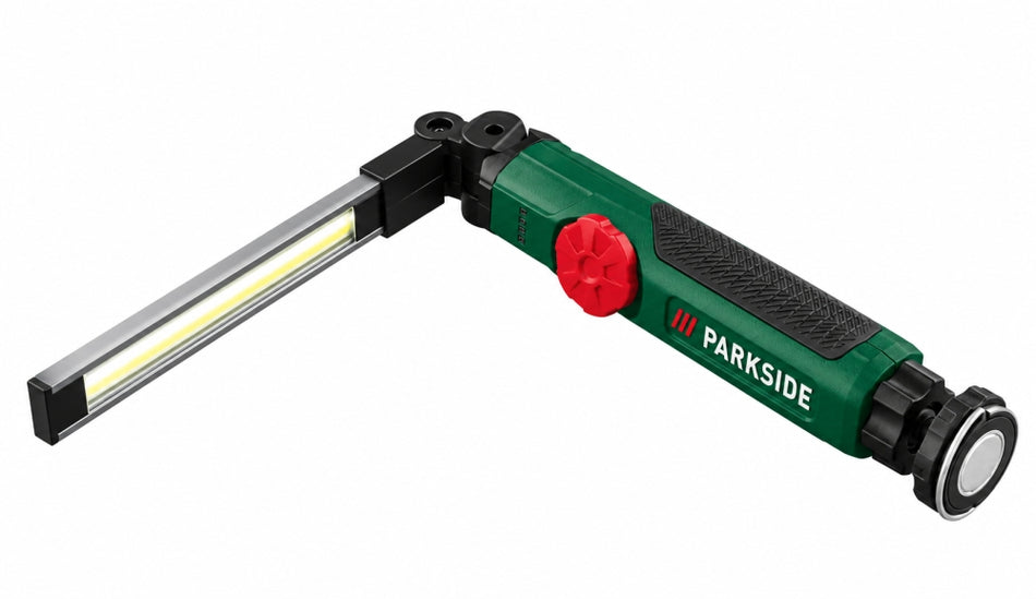 PARKSIDE LED-Akku-Klappleuchte 'PSDD 2000 A3' (600 lm, 6500 K, dimmbar)