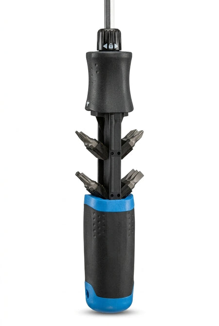 GEDORE Schraubendreher silentGEAR mit geöffnetem Bit-Magazin