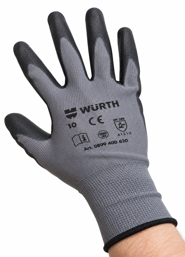 WÜRTH Montage-Arbeitshandschuhe 'ECONOMY' [Gr. wählbar]
