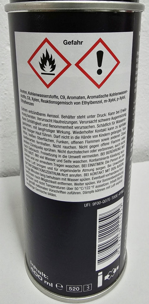 Klarlack (Sprühlack transparent) glänzend (400ml) 