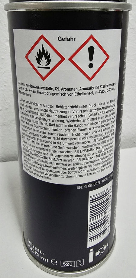 Klarlack (Sprühlack transparent) glänzend (400ml) 
