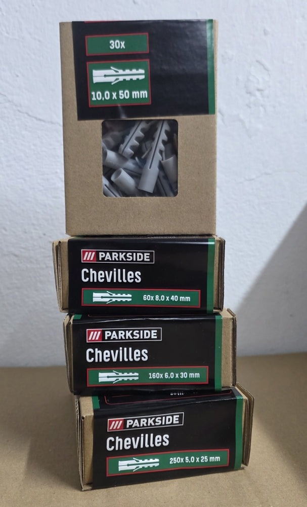 PARKSIDE Dübel Sortiment (500-teilig)