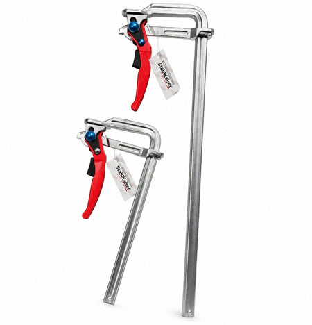 STAHLKAISER Ganzstahl-Hebelzwinge (120mm Ausladung) [Spannweite wählbar]
