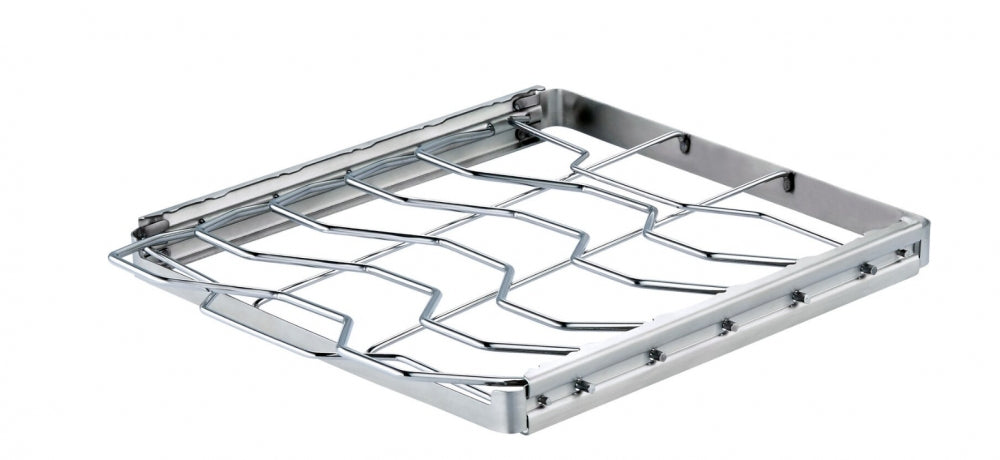 Spareribhalter Edelstahl faltbar (Grill-Zubehör)