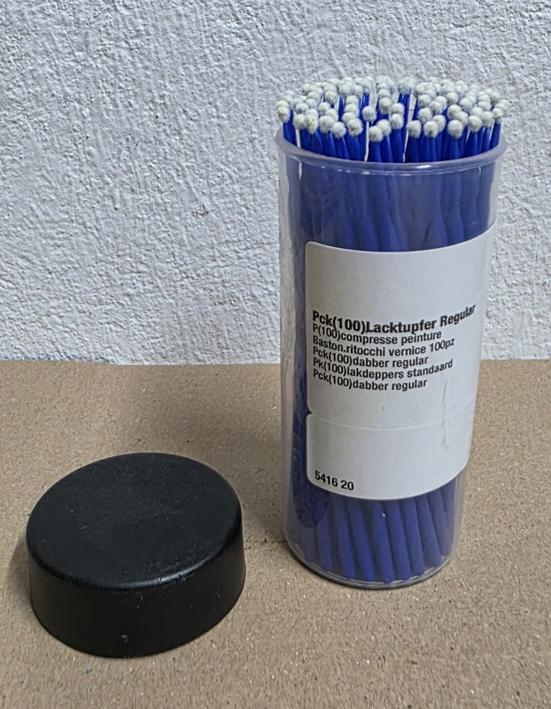 100x Lacktupfer Regular zur punktgenauen Ausbesserung von Steinschlägen & Kratzern