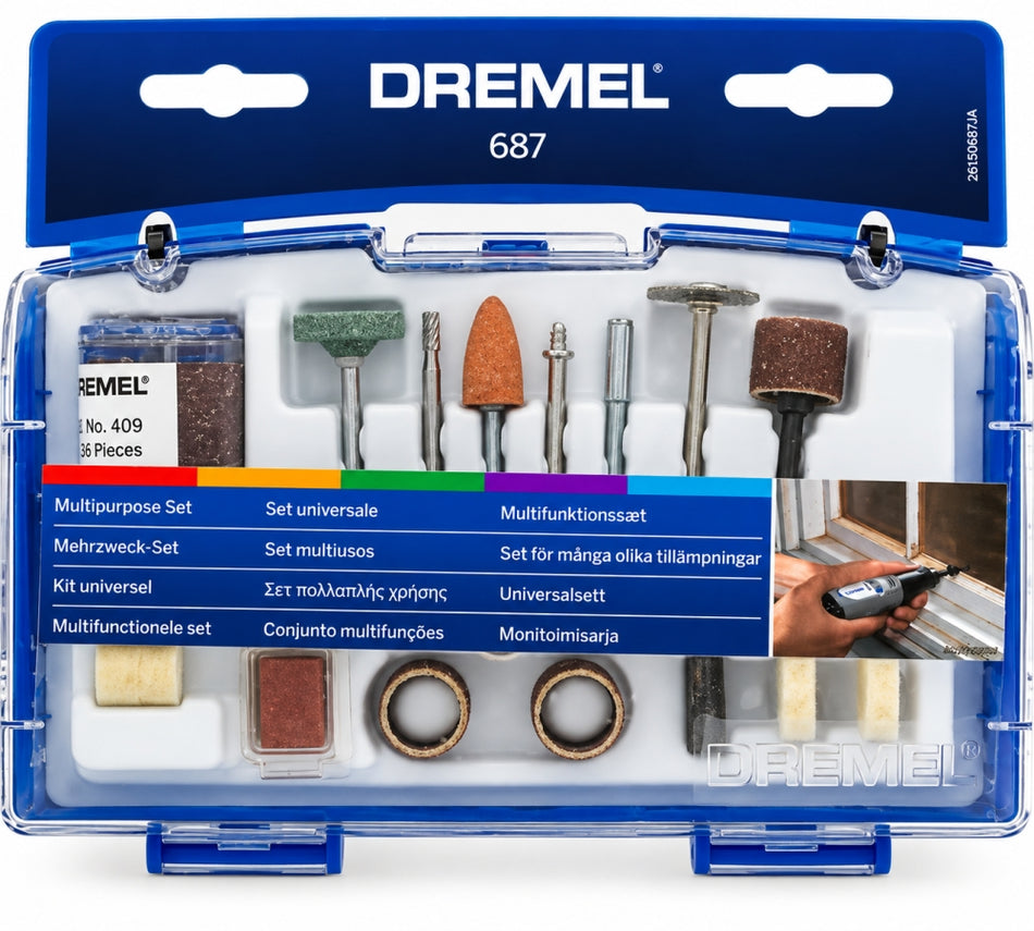 DREMEL Zubehörset für Multifunktionswerkzeuge (52-teilig) 26150687JA