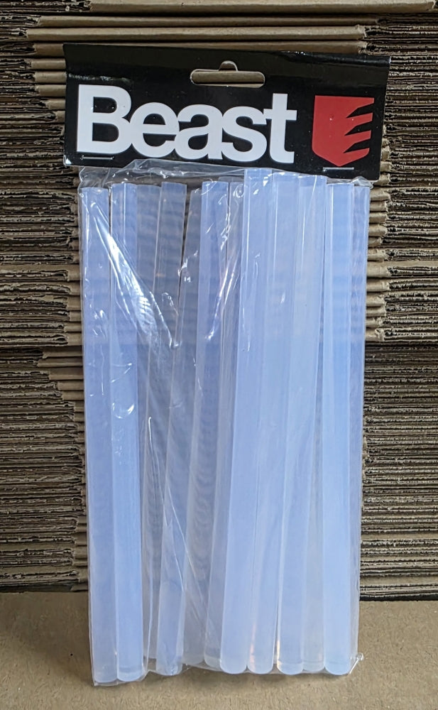 20x BEAST Heißklebestift transparent (Ø 11 x 200mm)