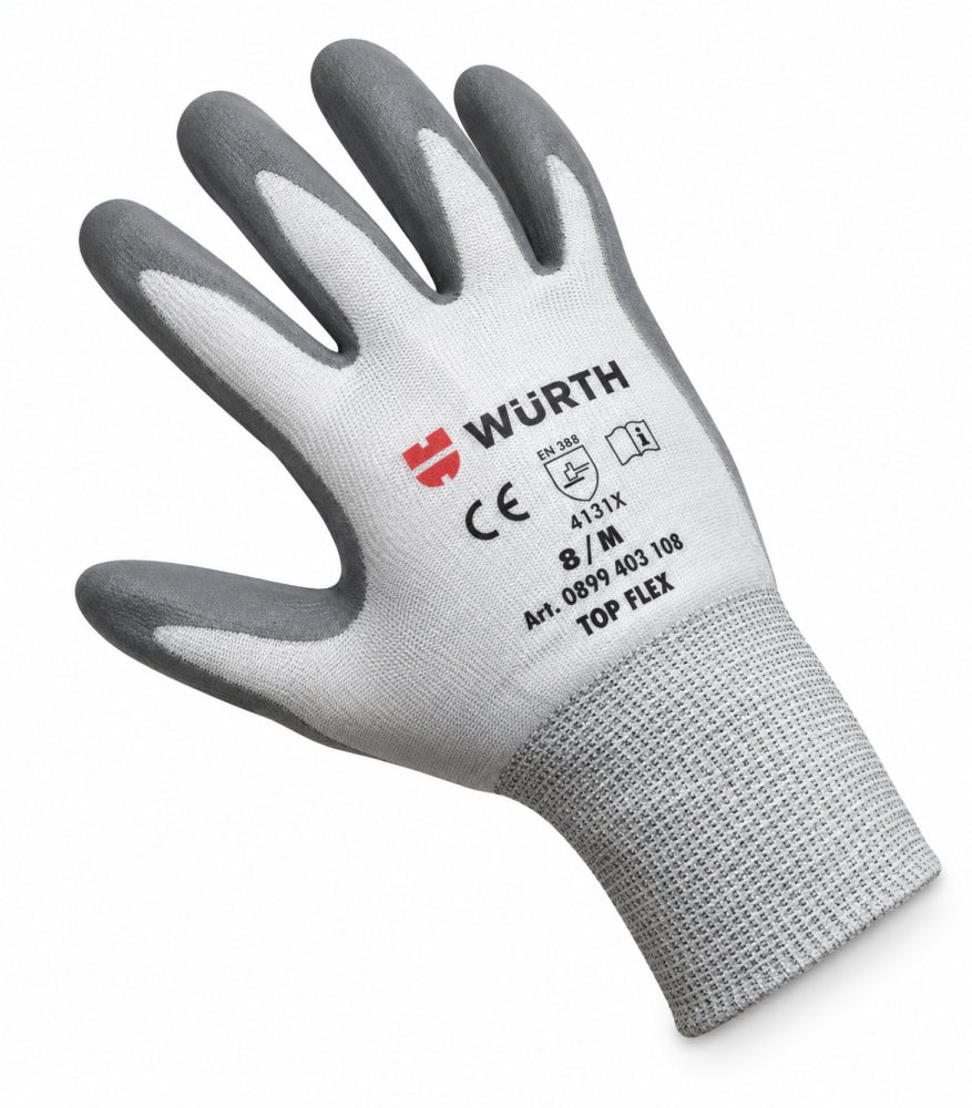 WÜRTH Schnittschutzhandschuhe W-170 Level B (Dyneema®, EN 388) [Größe wählbar]