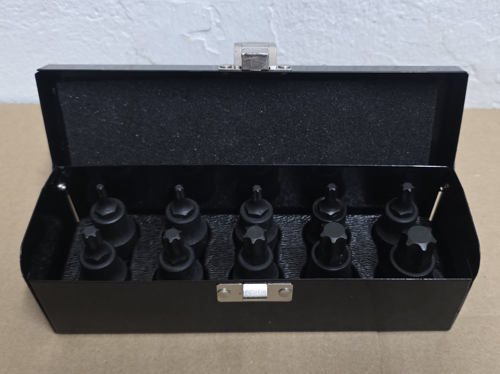 STAHLKAISER Kraft-Stecknüsse TORX 1/2" (10-teilig)