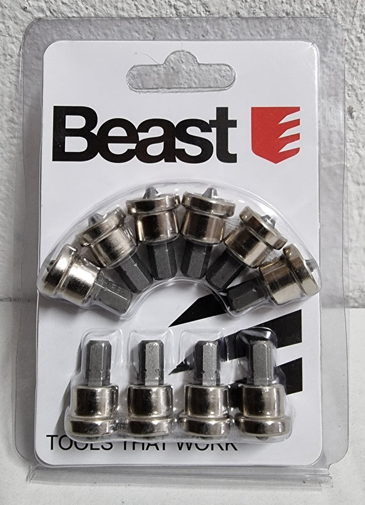 10x BEAST Trockenbau Bits PH2 x 25mm mit Tiefenanschlag