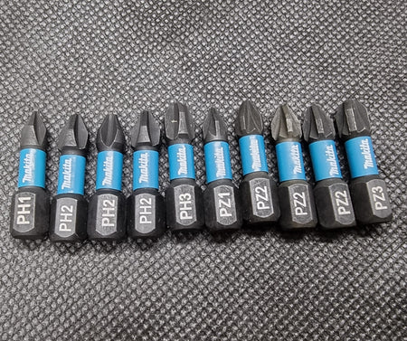 MAKITA Impact Bitsatz Kreuz (10-teilig)