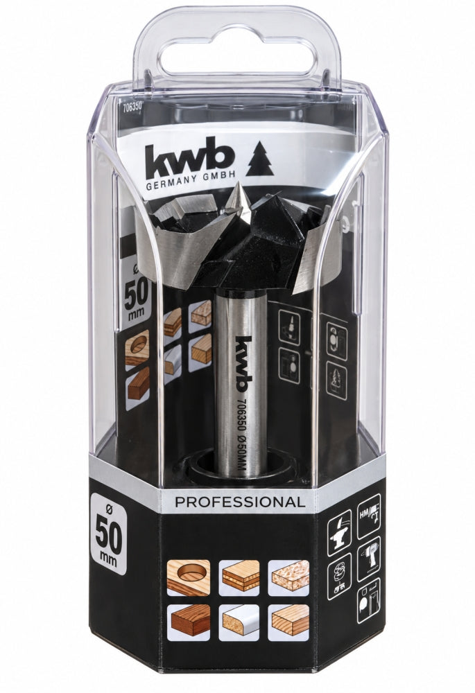 KWB SPEED Forstnerbohrer (Ø 50mm) 706350