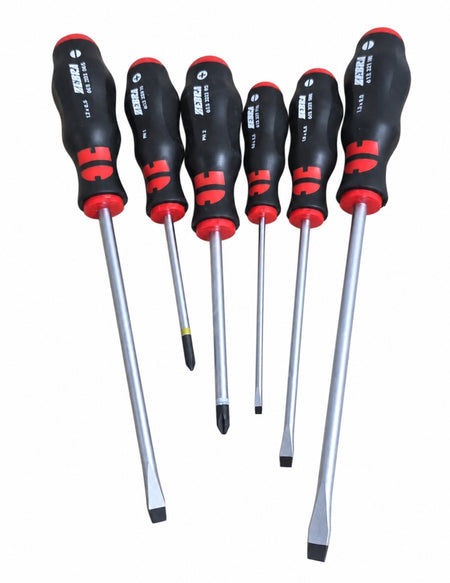 WÜRTH Zebra Schraubendreher Satz  Kreuz + Schlitz (6-teilig) 061392326