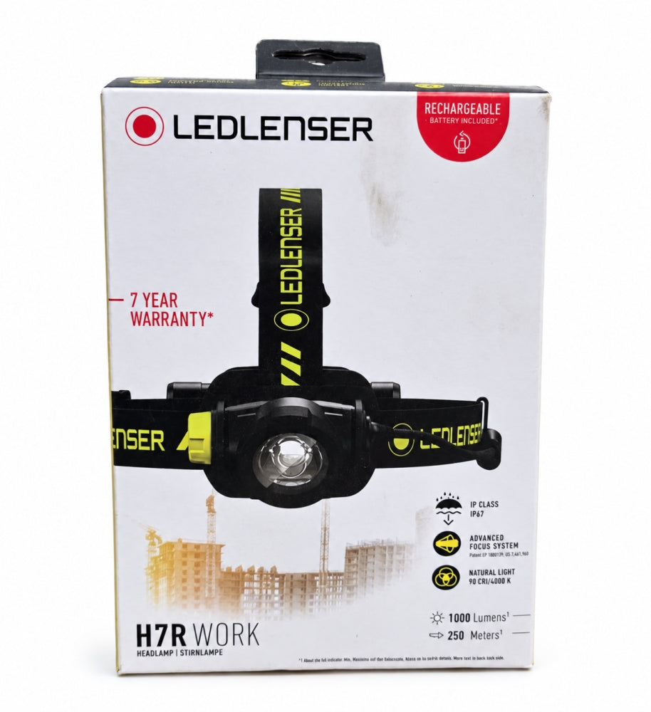LEDLENSER LED-Stirnlampe 'H7R Work' (250m, 1000lm)