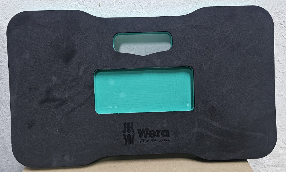 WERA Kniepolster-Brett (48 x 28 x 2 cm)