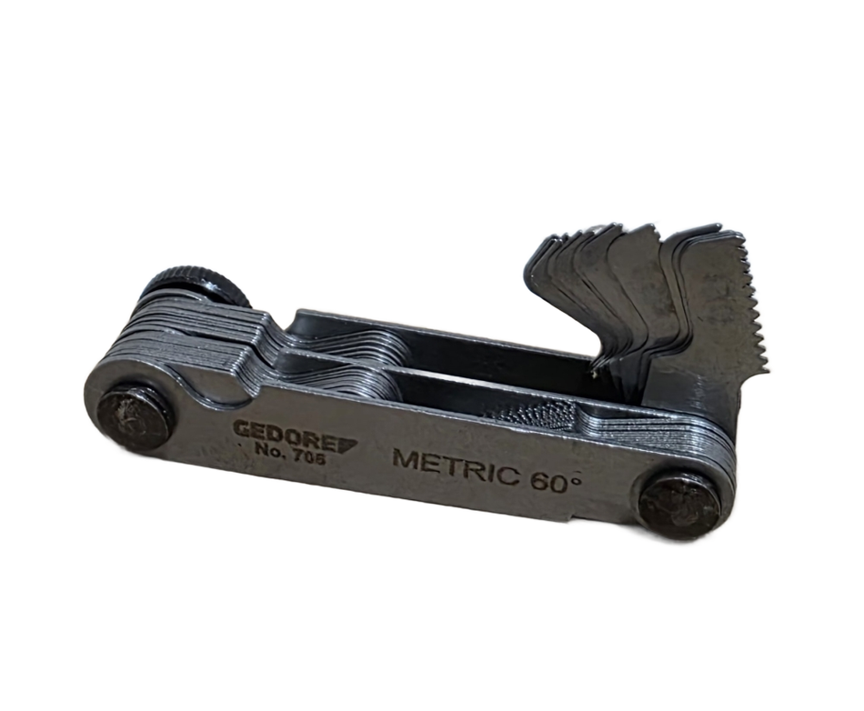 GEDORE Gewindelehre '706' (52 Blätter, metrisch & Whitworth) 6549730