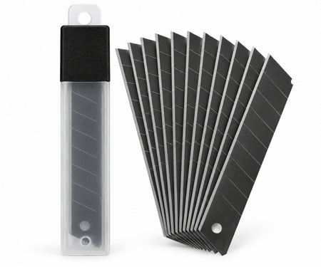 10x SBS Cuttermesser-Ersatzklingen (18mm, 0,5mm, 8 Segmente)