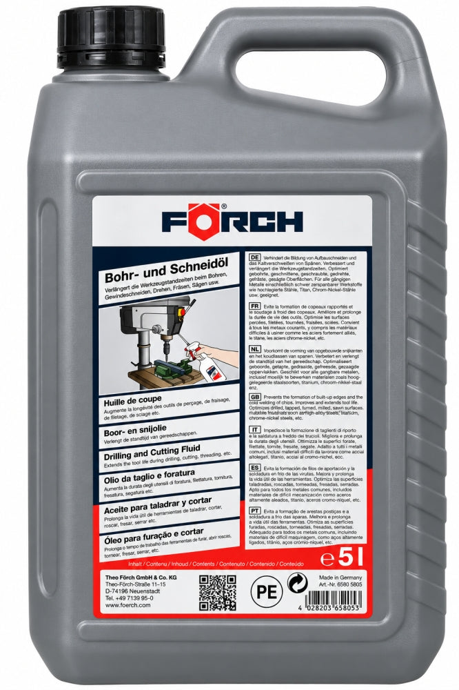 FÖRCH Bohr- und Schneidöl Kanister (5L) 65805805